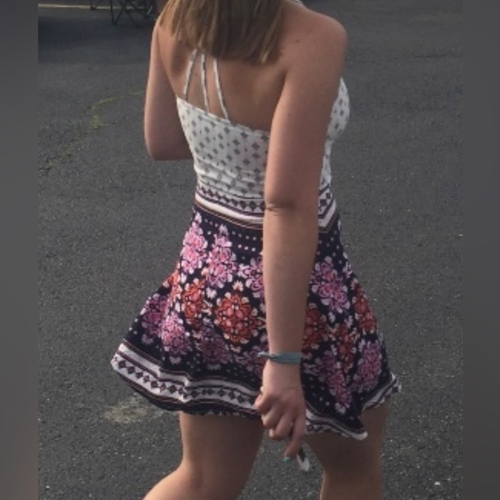 DIVIDED by H&M boho style floral dress - Size 2
